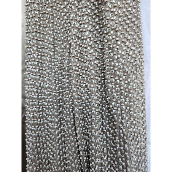 Parker Open Front Embellished 3/4-Sleeves Night Out Jacket S - Picture 2 of 4